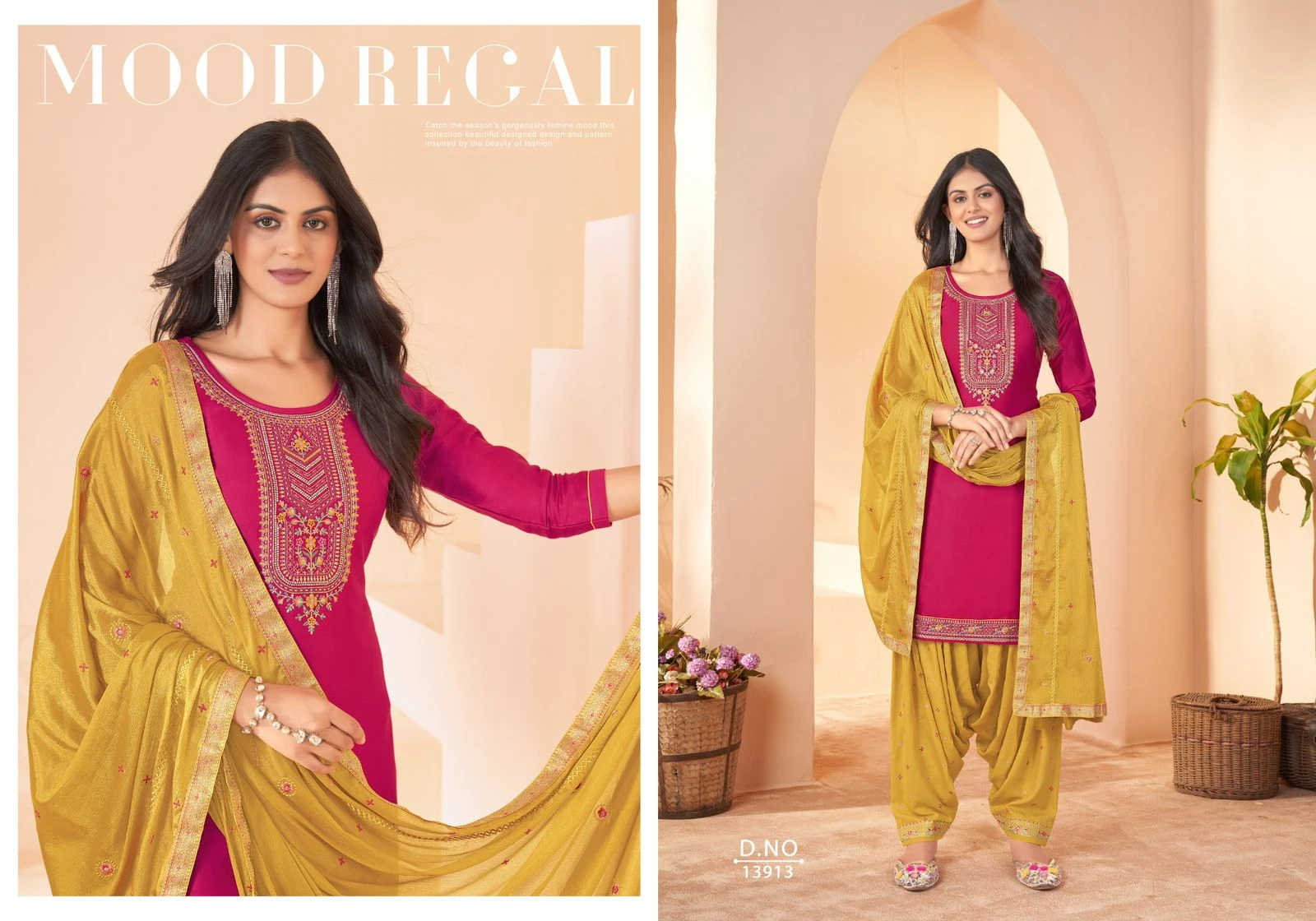 Kalaroop Fashion Of Patiala Vol 36 Jam Silk Wholesale Readymade Salwar Suit Catalog — Wholesale Salwar Suits, MPA wholesale from Surat - Gallery Image 3